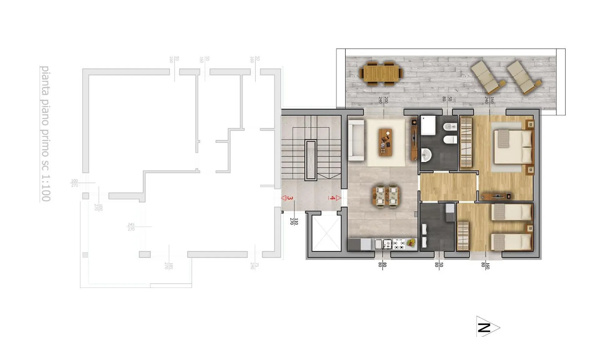 Sun Beach Residence Con Piscina - Piazza Brescia - Adria Holiday Jesolo - Family Apartments איטליה